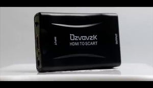 Ozvavzk Convertitore HDMI a SCART Adattatore Composito Video HD Audio Stereo... - Ilgrandebazar