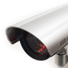 Carica l&#39;immagine nel visualizzatore di Gallery, Maxesla - Telecamera di sicurezza finta con LED illuminati, 2 pezzi - Ilgrandebazar