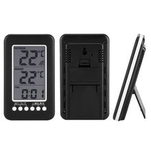 Carica l&#39;immagine nel visualizzatore di Gallery, Termometro Digitale LCD Orologio Senza Fili Trasmettitore Wireless... - Ilgrandebazar