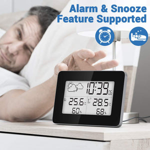GlobaLink Stazione Meteorologica Wireless,con Sensore termoigrometro digitale