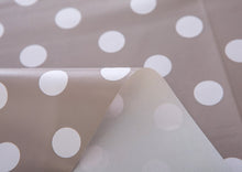 Carica l&#39;immagine nel visualizzatore di Gallery, Vinylla Pois Tortora Facile da Pulire in PVC, 140 x 180 cm 140 x 180 - Ilgrandebazar