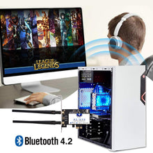 Carica l&#39;immagine nel visualizzatore di Gallery, Scheda di Rete Wireless Wi-Fi con Bluetooth 4.2, WiFi 4.2 - Ilgrandebazar