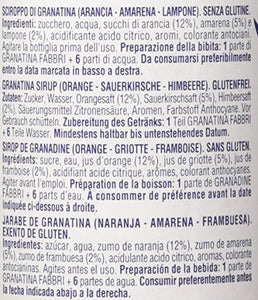 Fabbri Sciroppo Granatina 560ml - [confezione da 3]