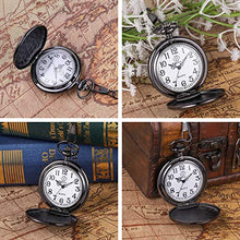 Carica l&#39;immagine nel visualizzatore di Gallery, Orologio da Tasca Inciso per San Valentino,Orologio in Lega di... - Ilgrandebazar