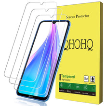 Carica l&#39;immagine nel visualizzatore di Gallery, QHOHQ Vetro Temperato per Xiaomi Redmi Note 8T, 3 Pezzi