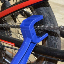 Carica l&#39;immagine nel visualizzatore di Gallery, Spazzola di Pulizia per Catena Moto Bicicletta, Spazzole Auto Blu - Ilgrandebazar