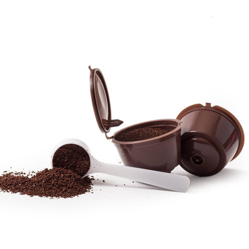 3 Capsule per caffè riutilizzabile RICARICABILE RECARGABLES DOLLCE GUSTO + 4# - Ilgrandebazar
