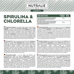 Spirulina & Clorella 1800mg | Detox, Energia, Forza & Effetto Sazietà |...
