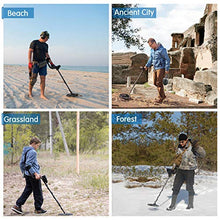 Carica l&#39;immagine nel visualizzatore di Gallery, Amzdeal Metal Detector - Rilevatore di Metalli con Rilevamento Dual Mode,...