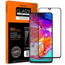 Carica l&#39;immagine nel visualizzatore di Gallery, Spigen, Vetro Temperato Samsung Galaxy A70, Custodia Compatibile,... - Ilgrandebazar