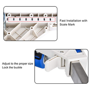 Dewel Base mobile regolabile 44,8 ~ 69 cm per lavatrice multifunzione con 4... - Ilgrandebazar