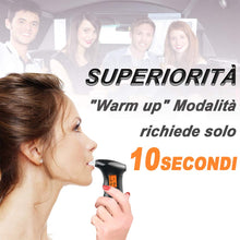 Carica l&#39;immagine nel visualizzatore di Gallery, JTENG Etilometro Portatile,Test dell&#39;alcool Portatile Digitale Professionale... - Ilgrandebazar