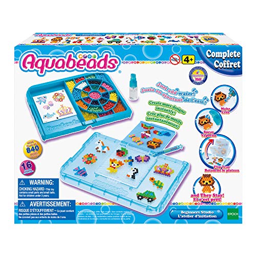 Aquabeads- Beginners Studio with Flip Tray Set di Perline per creazione,... - Ilgrandebazar
