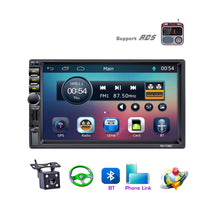 Carica l&#39;immagine nel visualizzatore di Gallery, LSLYA Auto Radio Dual 2 Din Car Stereo Schermo Bluetooth 7 black - Ilgrandebazar