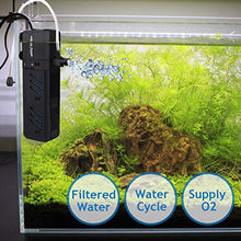 Carica l&#39;immagine nel visualizzatore di Gallery, NO.17 Filtro interno acquario 15W, filtro per 1500L/H, 15W