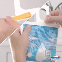 Carica l&#39;immagine nel visualizzatore di Gallery, Ariasana Minifresh Relax alla Lavanda Sacchetti profumati 2in1, Sacchetti con doppia azione assorbiumidità e antiodore, Deodorante cassetti e armadi, 2 sacchetti da 50g