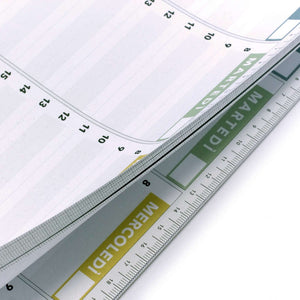 Planner settimanale da scrivania 42x30 - agenda 450x320, stampa a colori