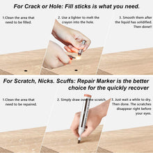 Carica l&#39;immagine nel visualizzatore di Gallery, Peakally 17 PC Kit per la riparazione di mobili Marcatori in legno e... - Ilgrandebazar