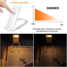 Carica l&#39;immagine nel visualizzatore di Gallery, Vinmooog luci led Lampada da Lettura luce per lettura libri a letto,3Colori luce da lettura per libro luce lettura libro luce notturna luce lettura luce led luce led luce da lettura