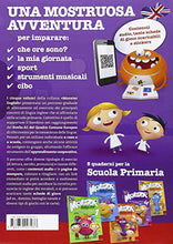 Carica l&#39;immagine nel visualizzatore di Gallery, Monster english. Per diventare «mostri» in inglese. Con adesivi: 4...