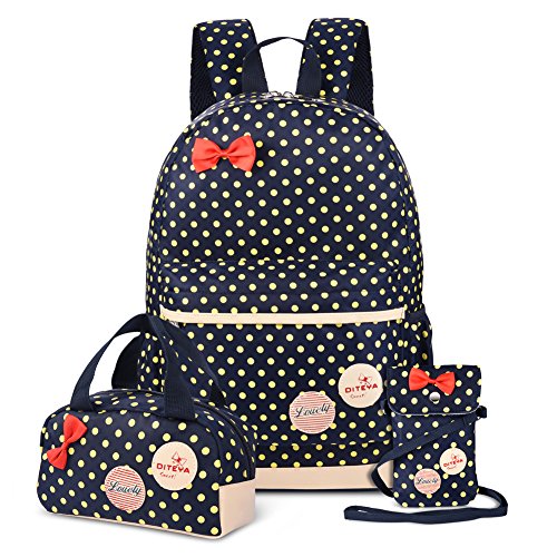 VBIGER Impermeabile Zaino Scuola Elementare per Ragazza (Blu) Blu