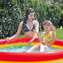 Carica l&#39;immagine nel visualizzatore di Gallery, Jilong Round Baby Pool, Piscina Tonda 3 Anelli, Fondo Gonfiabile Unisex...