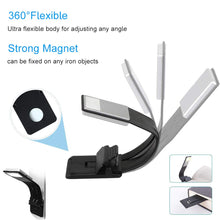 Carica l&#39;immagine nel visualizzatore di Gallery, EasyULT Lampada da Lettura USB Ricaricabile, Luce Notturna, 3 Nera - Ilgrandebazar