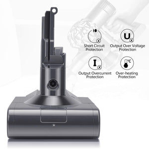 Morpilot Batteria di Ricambio per Dyson V8, 21,6 V 3500 Battria Per Dysone V8