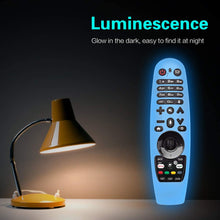 Carica l'immagine nel visualizzatore di Gallery, NANTING 2PCS aggiornata Custodia per telecomando per LG Smart TV per LG AN-MR600 / LG AN-MR650 / AN-MR18BA / AN-MR19BA, custodia in silicone antigoccia/antiscivolo/graffio/polvere/acqua(Blu + rosso) Blu+Rosso
