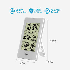 FanJu FJ3352 Stazione Meteorologica con Sensore Esterno / Temperatura bianco - Ilgrandebazar