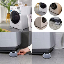 Carica l&#39;immagine nel visualizzatore di Gallery, 8 Pcs Piedini Antivibrazione Lavatrice Supporto Universale Contro le Vibrazioni Piedini di Gomma Antivibranti e Antiscivolo per Mobili ed Elettrodomestici