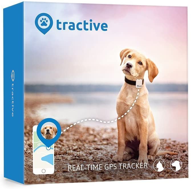 Tractive Localizzatore GPS per animali domestici, Bianco