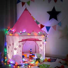 Carica l&#39;immagine nel visualizzatore di Gallery, SONGMICS Tenda da Gioco Castello da Principessa per Ragazze e Bambini, Casetta dei Giochi per Interni ed Esterni, Tenda Portatile, Regalo per Bambini, Rosa LPT01PK