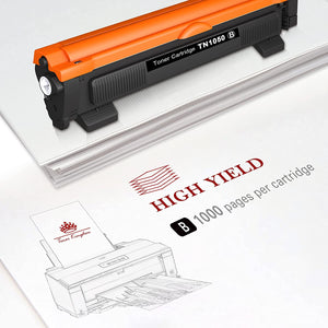 Toner Kingdom - 3 Cartucce Toner Compatibili per Brother TN1050 Sostituzione TN-1050 per Brother HL-1112 HL-1110 HL-1210W HL-1212W DCP-1510 DCP-1610W DCP-1612W DCP-1512 MFC-1810 MFC-1910W (3 nero) TN1050 3B