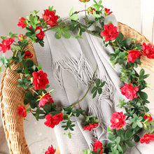 Carica l&#39;immagine nel visualizzatore di Gallery, JUSTOYOU Rose Murraya paniculata Ghirlanda Finto Paniculata- Red - Ilgrandebazar