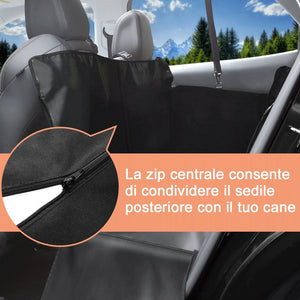 GHB Coprisedile per Cani Auto Amaca Copertura Doppio-Zip