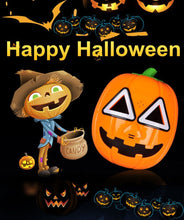 Carica l&#39;immagine nel visualizzatore di Gallery, Yibidys Maschera di Zucca Halloween one size, Yellow - Ilgrandebazar