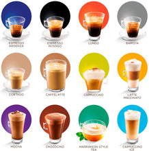 Carica l'immagine nel visualizzatore di Gallery, Nescafé Dolce Gusto Cortado Espresso Macchiato Caffè, 6 Confezioni da 16 Capsule (96 Capsule)