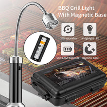 Carica l&#39;immagine nel visualizzatore di Gallery, MojiDecor Lampada Barbecue Magnetica LED con Tubo Flessibile per Griglia... - Ilgrandebazar