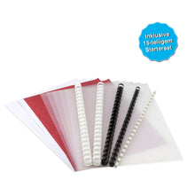 Carica l&#39;immagine nel visualizzatore di Gallery, Peach PB200-30 - Rilegafogli Star Binder 15 - pezzi set da inizio, Madreperla - Ilgrandebazar