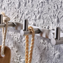 Carica l'immagine nel visualizzatore di Gallery, IMIEE Appendiabiti a Parete con 4 Ganci Portasciugamani Bagno 4 Ganci-22.5cm - Ilgrandebazar