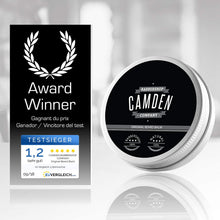 Carica l'immagine nel visualizzatore di Gallery, VINCITORE 2020* ● Balsamo/cera per la barba "Original" di Camden Barbershop Company ● cura naturale per la barba ● profumo fresco ● 60ml