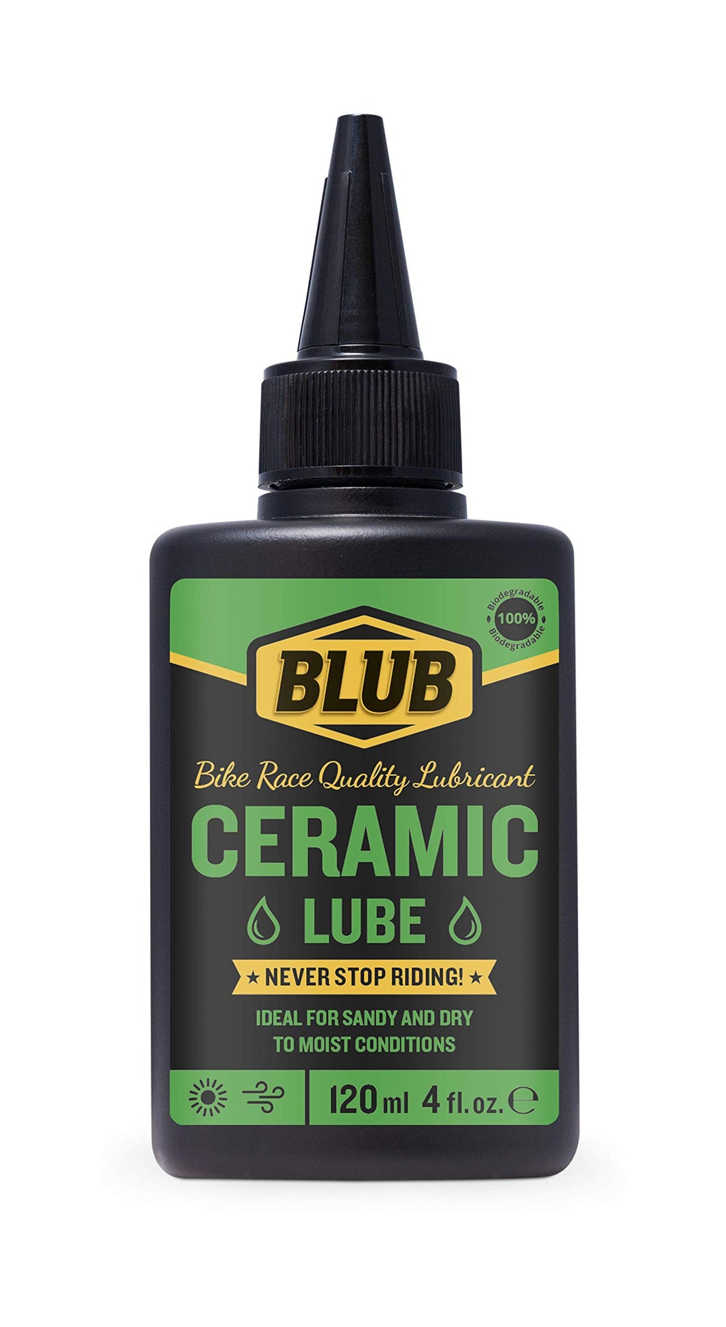 BLUB 8436577100355 Ceramico Bici, Verde, 120 ml 120ml, Verde - Ilgrandebazar
