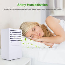 Carica l&#39;immagine nel visualizzatore di Gallery, COMLIFE Aria Condizionata Portatile Climatizzatore Ventilatore da Tavolo 3 velocità Silenziosa 3 in 1 di Nebbia Umidificatore Purificatore d&#39;Aria