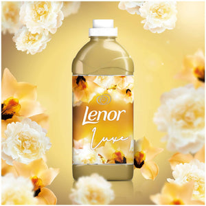 Lenor Ammorbidente Lavatrice Concentrato, 296 Lavaggi (8 x 37), Oro e Fiori di Vaniglia, Maxi Formato, Azione Ammorbidente, Freschezza Duratura, per Tutti i Capi