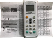 Carica l&#39;immagine nel visualizzatore di Gallery, Telecomando Universale per Condizionatori Climatizzatori Compatibile con MITSUBISHI TOSHIBA HITACHI FUJITSU PANASONIC LG SHARP SAMSUNG SANYO, con Schermo Retroilluminato