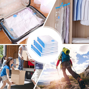ohuba Sacchetti salvaspazio, Sottovuoto Jumbo, Medio, Piccolo, Trasparente - Ilgrandebazar