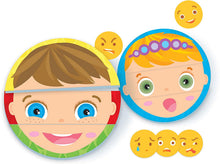 Carica l'immagine nel visualizzatore di Gallery, Clementoni Sapientino Tante facce, tessere illustrate, puzzle incastro bambini, gioco educativo 2 anni per imparare emozioni, Made in Italy, 11957