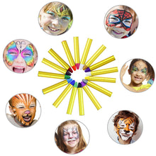 Carica l&#39;immagine nel visualizzatore di Gallery, Trucchi per Truccabimbi,Emooqi 24 Colori Fviso Body Paint Pittura 24 - Ilgrandebazar
