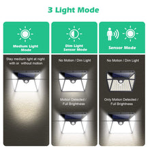 Carica l&#39;immagine nel visualizzatore di Gallery, Lampade Solari Led Esterno,【2020 Ultimi Modelli 118 Bianco